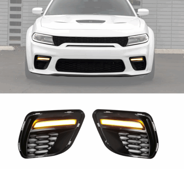 dodge charger widebody fog lights